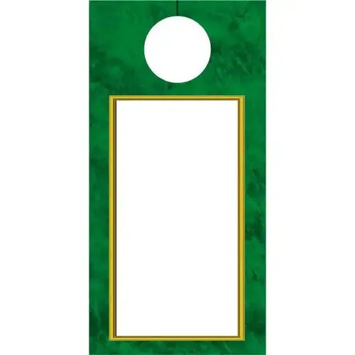 Blank Door Hanger, Marble Design - pack of 100 Blank Door Hanger, Marble Design - pack of 100