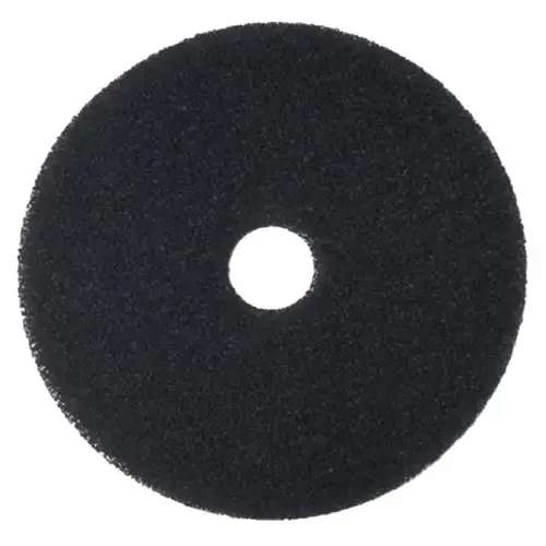 Floor Pad Medium Duty 20" Diameter Black - pack of 5 Floor Pad Medium Duty 20" Diameter Black - pack of 5