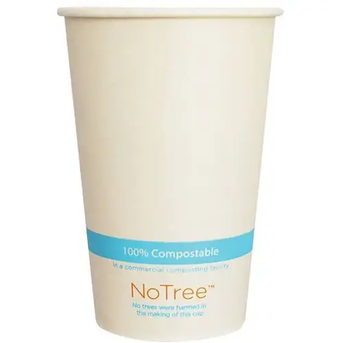 Notree Paper Cold Cups, 16 Oz, Natural - pack of 1000 Notree Paper Cold Cups, 16 Oz, Natural - pack of 1000