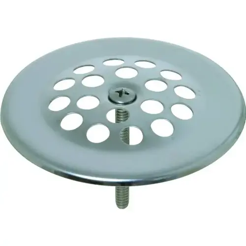 Tub Drain Strainer Domed Hole Pattern 1.75" Chrome-Plate Steel - pack of 5 Tub Drain Strainer Domed Hole Pattern 1.75" Chrome-Plate Steel - pack of 5