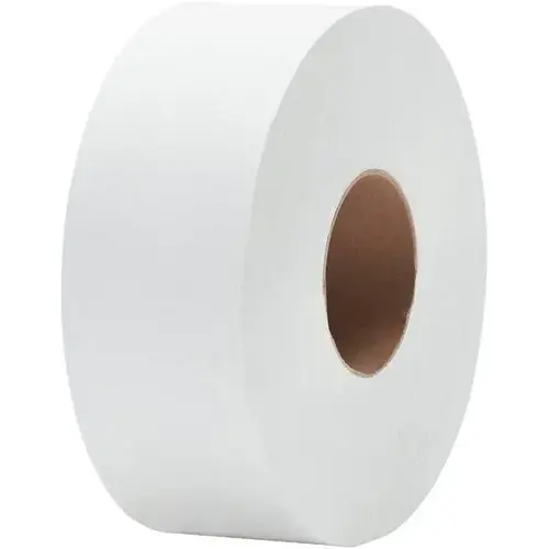 2-Ply 100% Recycled Jumbo Bathroom Tissue, White - pack of 12 2-Ply 100% Recycled Jumbo Bathroom Tissue, White - pack of 12