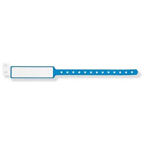 Adult Crisp Image Wristband 10-7/8"X1-1/8" Blue - pack of 50 Adult Crisp Image Wristband 10-7/8"X1-1/8" Blue - pack of 50