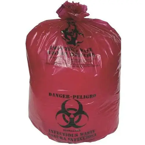 13 Gal. 11 Mic. High-Density Red Trash Bags - pack of 20 13 Gal. 11 Mic. High-Density Red Trash Bags - pack of 20