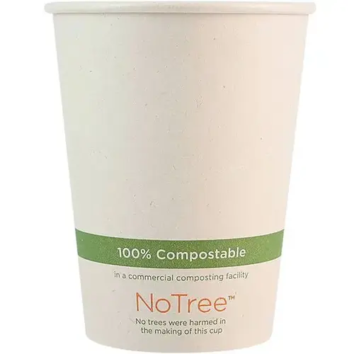 Notree Paper Hot Cups, 12 Oz, Natural - pack of 1000 Notree Paper Hot Cups, 12 Oz, Natural - pack of 1000