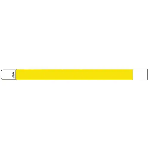 Adult Tyvek Wristband 10" X 1" - pack of 500 Adult Tyvek Wristband 10" X 1" - pack of 500