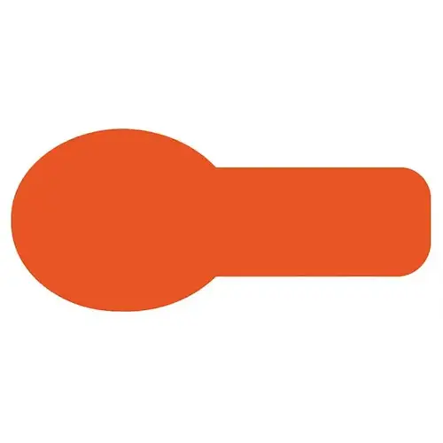 Unimark Flag 3/4"X5/16" Florescent Red - pack of 520 Unimark Flag 3/4"X5/16" Florescent Red - pack of 520