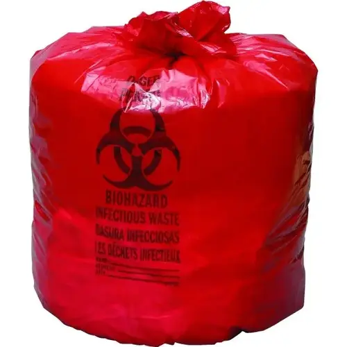 7-10 Gallon Bio-Hazard Waste Bags - pack of 500 7-10 Gallon Bio-Hazard Waste Bags - pack of 500