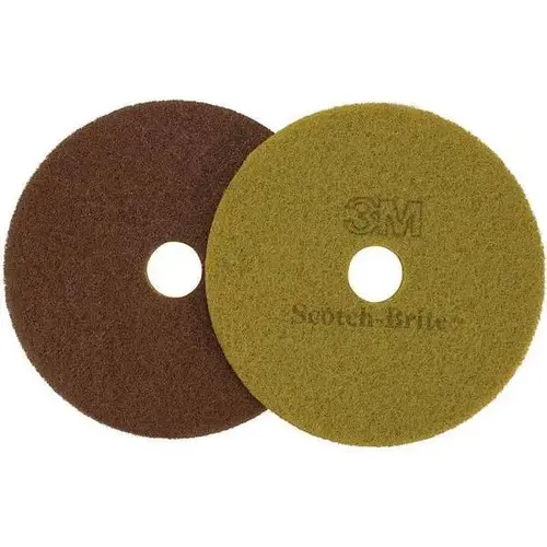 Scotch-Brite Diamond Plus Floor Pad, 20", Sienna - pack of 5 Scotch-Brite Diamond Plus Floor Pad, 20", Sienna - pack of 5
