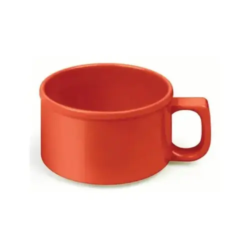 10 Oz 4" Soup Mug Pure Red - pack of 12 10 Oz 4" Soup Mug Pure Red - pack of 12