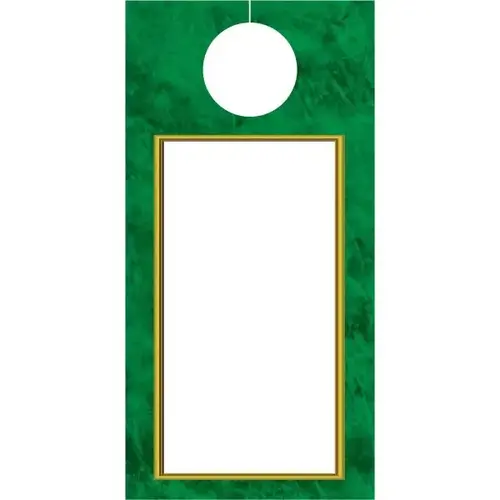 Custom Door Hanger, Marble Design - pack of 100 Custom Door Hanger, Marble Design - pack of 100