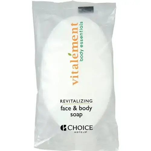 Extended Stay Vitalement Face And Body Soap 23g - pack of 500 Extended Stay Vitalement Face And Body Soap 23g - pack of 500
