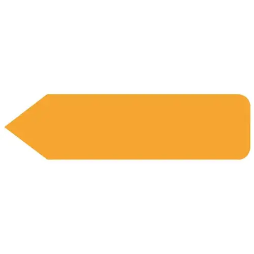 Uniarrow Jr. Spacesaver Flag 1-3/16"X5/16" Orange - pack of 300 Uniarrow Jr. Spacesaver Flag 1-3/16"X5/16" Orange - pack of 300