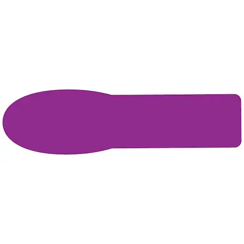 Extra Large Uniflag 2-1/4" X 5/8" Violet - pack of 90 Extra Large Uniflag 2-1/4" X 5/8" Violet - pack of 90