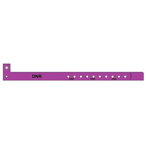 Adult Plastic Alert Band 10" X 5/8" - pack of 500 Adult Plastic Alert Band 10" X 5/8" - pack of 500
