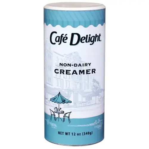 Cafe Delight Non Dairy Creamer Canisters 24-12oz - pack of 24 Cafe Delight Non Dairy Creamer Canisters 24-12oz - pack of 24