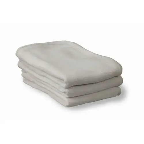 100% Cotton Knit Thermalsoft Crib Blanket - pack of 6 100% Cotton Knit Thermalsoft Crib Blanket - pack of 6