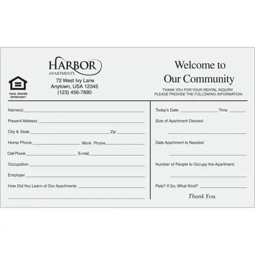 Custom Guest Cards, Gray - pack of 100 Custom Guest Cards, Gray - pack of 100