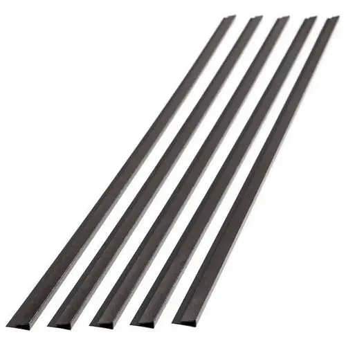 47" Vinyl Large Profile J Trim, Smoked Pewter - pack of 5 47" Vinyl Large Profile J Trim, Smoked Pewter - pack of 5