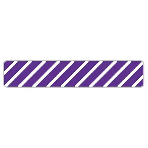 Uniflag30 Striped 1" X 3/16" Purple - pack of 900 Uniflag30 Striped 1" X 3/16" Purple - pack of 900