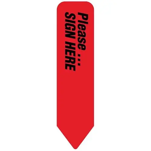 Uniarrow Flag 2-1/4" X 9/16" Red - pack of 150 Uniarrow Flag 2-1/4" X 9/16" Red - pack of 150