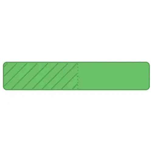 Uniflag15 1" X 3/16" Light Green - pack of 450 Uniflag15 1" X 3/16" Light Green - pack of 450