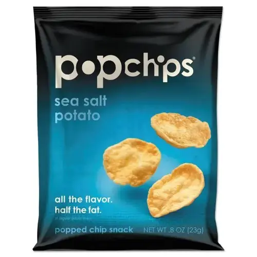Potato Chips, Bbq/Sea Salt Flavor, .8 Oz Bag - pack of 24 Potato Chips, Bbq/Sea Salt Flavor, .8 Oz Bag - pack of 24