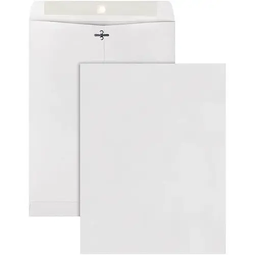 #97 Clasp Envelope 10"X13" Gummed Closure White - pack of 100 #97 Clasp Envelope 10"X13" Gummed Closure White - pack of 100