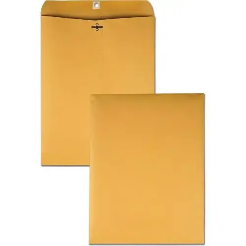 #97 Clasp Envelope 10"X13" Gummed Closure Kraft - pack of 250 #97 Clasp Envelope 10"X13" Gummed Closure Kraft - pack of 250