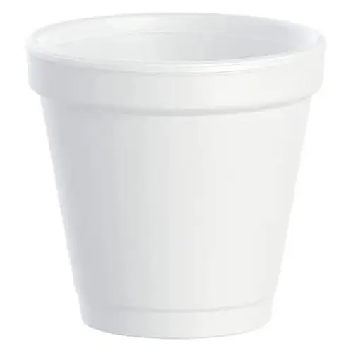 J-Style 4 Oz. White Styrofoam Drink Cups - pack of 1000 J-Style 4 Oz. White Styrofoam Drink Cups - pack of 1000