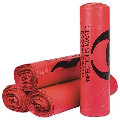 40-45 Gal. 40 In. X 46 In. 1.3 Mil. Red Trash Bags - pack of 1000 40-45 Gal. 40 In. X 46 In. 1.3 Mil. Red Trash Bags - pack of 1000