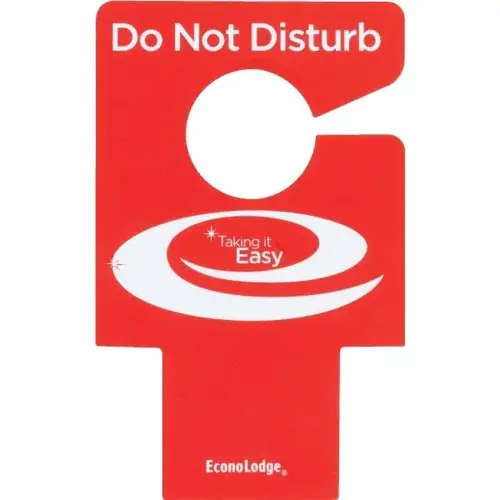 Do Not Disturb Electric Lock Insert - pack of 100 Do Not Disturb Electric Lock Insert - pack of 100