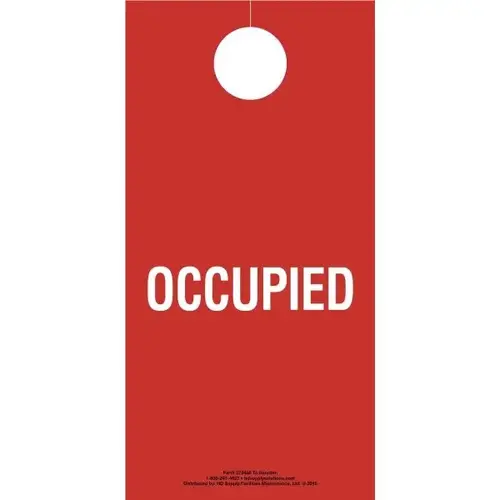 Evacuation Door Hang Tags - pack of 100 Evacuation Door Hang Tags - pack of 100