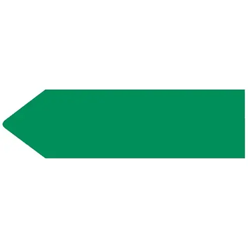 Uniarrow Spacesaver Flag 2"X9/16" Dark Green - pack of 150 Uniarrow Spacesaver Flag 2"X9/16" Dark Green - pack of 150