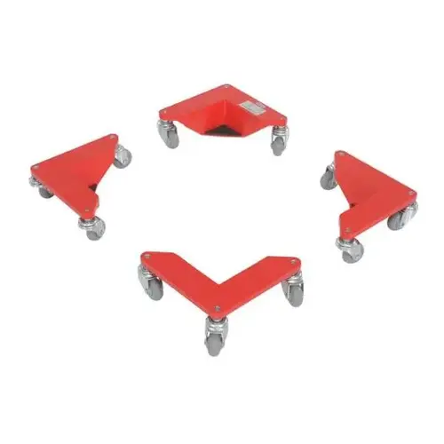 Corner Mover Dolly Aluminum 200 Lbcapacity - pack of 4 Corner Mover Dolly Aluminum 200 Lbcapacity - pack of 4