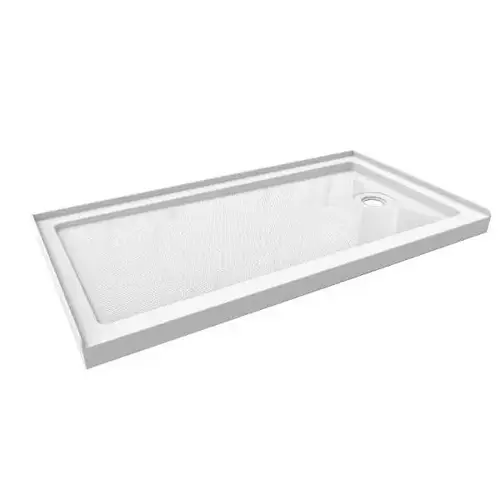 60 X 36 White Base With Right Drain 60 X 36 White Base With Right Drain