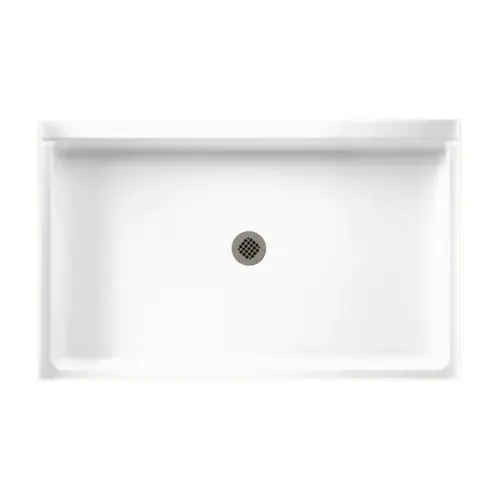 White Solid Surface Shower Floor 34" X 54" White Solid Surface Shower Floor 34" X 54"
