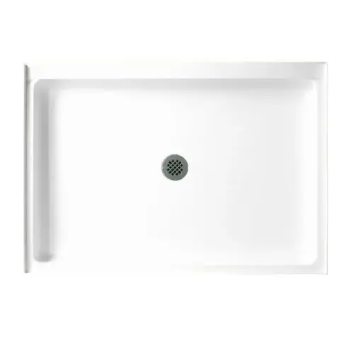 White Solid Surface Shower Floor 34" X 48" White Solid Surface Shower Floor 34" X 48"