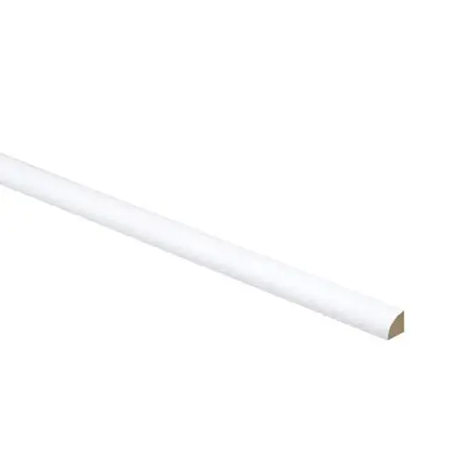 Nantucket Assembled 96x0.75x0.75 Quarter Round Molding,white Nantucket Assembled 96x0.75x0.75 Quarter Round Molding,white