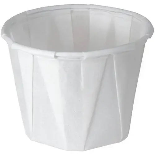 Paper Portion Cups, 1 Oz, White - pack of 5000 Paper Portion Cups, 1 Oz, White - pack of 5000