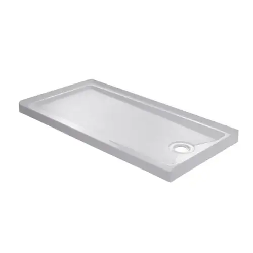 60 In. X 30 In. Shower Base, Right Drain, White 60 In. X 30 In. Shower Base, Right Drain, White