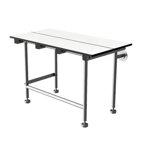 Accessories Phenolic Shower Bench 26x15 With Support Legs Accessories Phenolic Shower Bench 26x15 With Support Legs