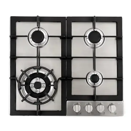 24 In. Gas Cooktop In Stainless Steel With 4 Sealed Burners 24 In. Gas Cooktop In Stainless Steel With 4 Sealed Burners