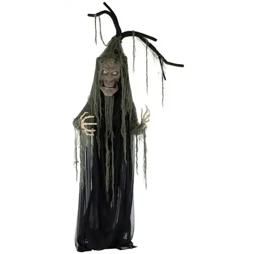 6 ft6" Poseable Talking Tree With Moving Mouth, Lights And Sound 6 ft6" Poseable Talking Tree With Moving Mouth, Lights And Sound