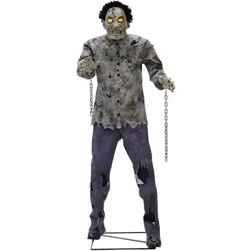 6 ft Motion-Activated Guard Zombie 6 ft Motion-Activated Guard Zombie