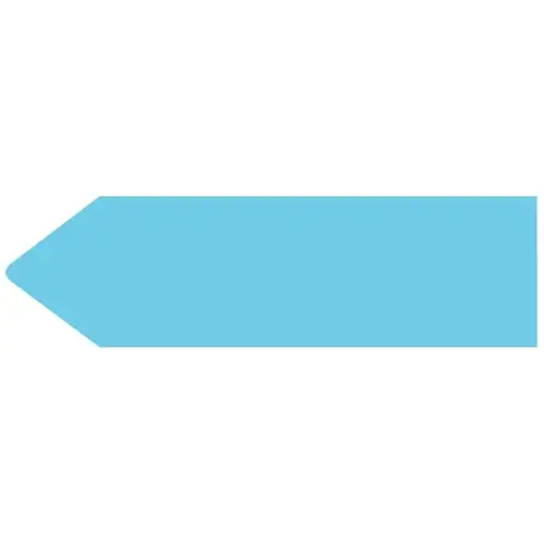 Uniarrow Spacesaver Flag 2" X 9/16" - pack of 150 Uniarrow Spacesaver Flag 2" X 9/16" - pack of 150