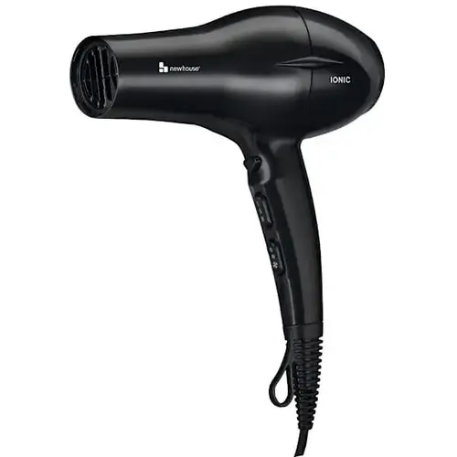 Handheld Ionic Hair Dryer, 1875 Watt, Black Handheld Ionic Hair Dryer, 1875 Watt, Black