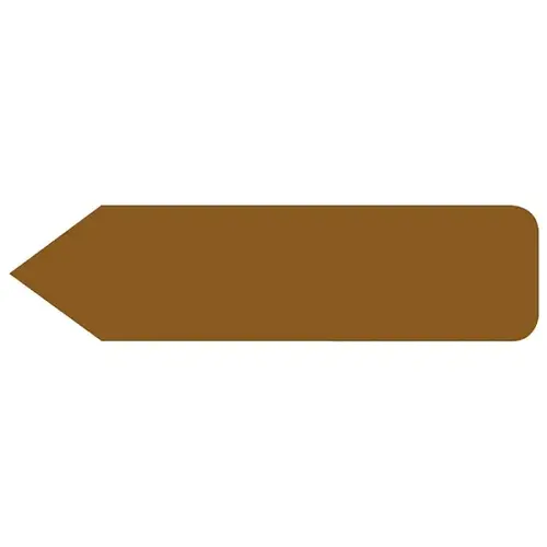 Uniarrow Jr. Spacesaver Flag 1-3/16" X 5/16" Brown - pack of 300 Uniarrow Jr. Spacesaver Flag 1-3/16" X 5/16" Brown - pack of 300