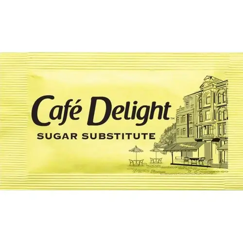 Caf Delight Yellow Sucralose Sugar Substitute - pack of 2000 Caf Delight Yellow Sucralose Sugar Substitute - pack of 2000