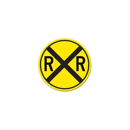 Railroad Crossing Sign, Reflective, 30 Railroad Crossing Sign, Reflective, 30