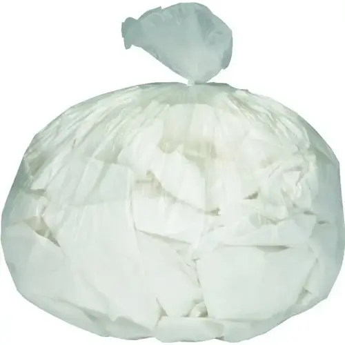 Can Liner, High Density, Coreless Roll Bag, Natural, 17"X 18" - pack of 2000 Can Liner, High Density, Coreless Roll Bag, Natural, 17"X 18" - pack of 2000